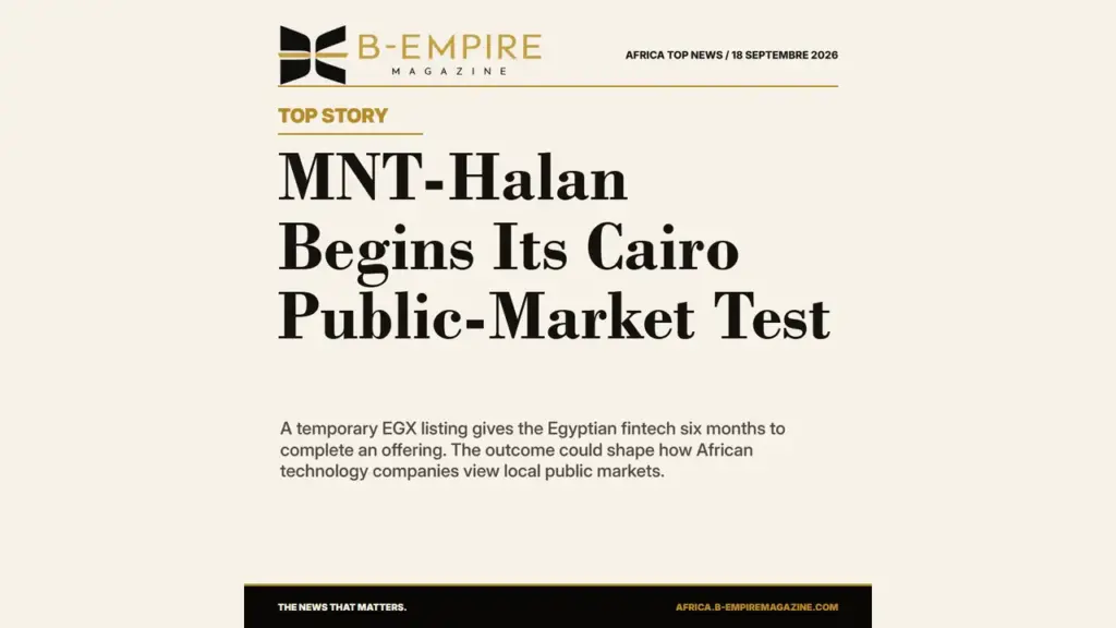 MNT-Halan’s Cairo Listing Test Could Give African Fintech a Public-Market Benchmark