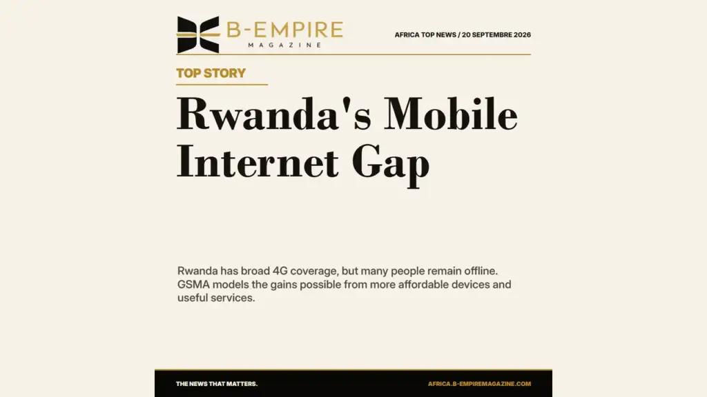 Rwanda Could Add 1.07 Million Mobile Internet Users by 2031, GSMA Says