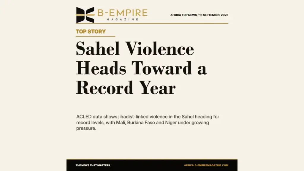 Sahel Violence Is Becoming Africa's Long Security Emergency