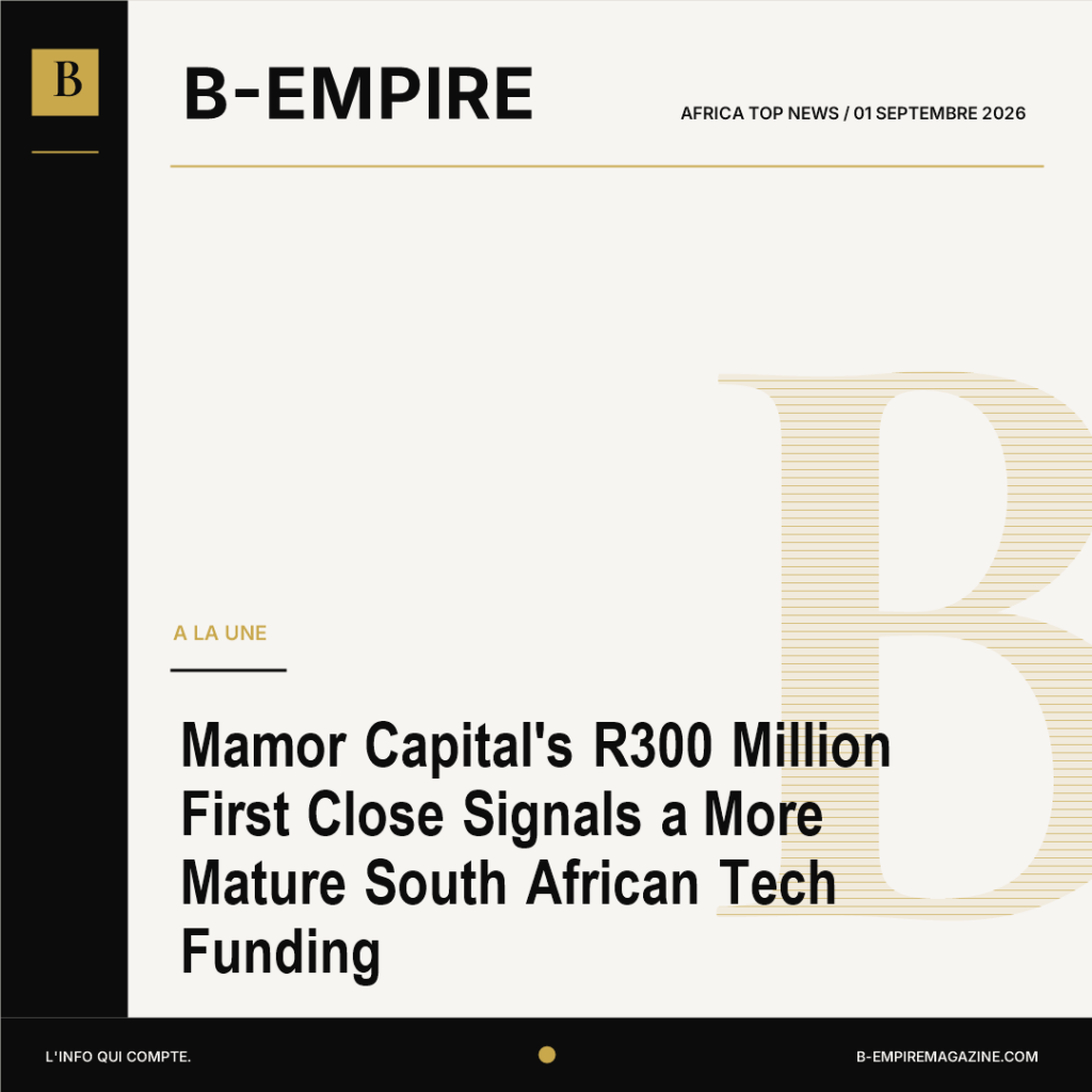 Mamor Capital's R300 Million First Close Signals a More Mature South African Tech Funding