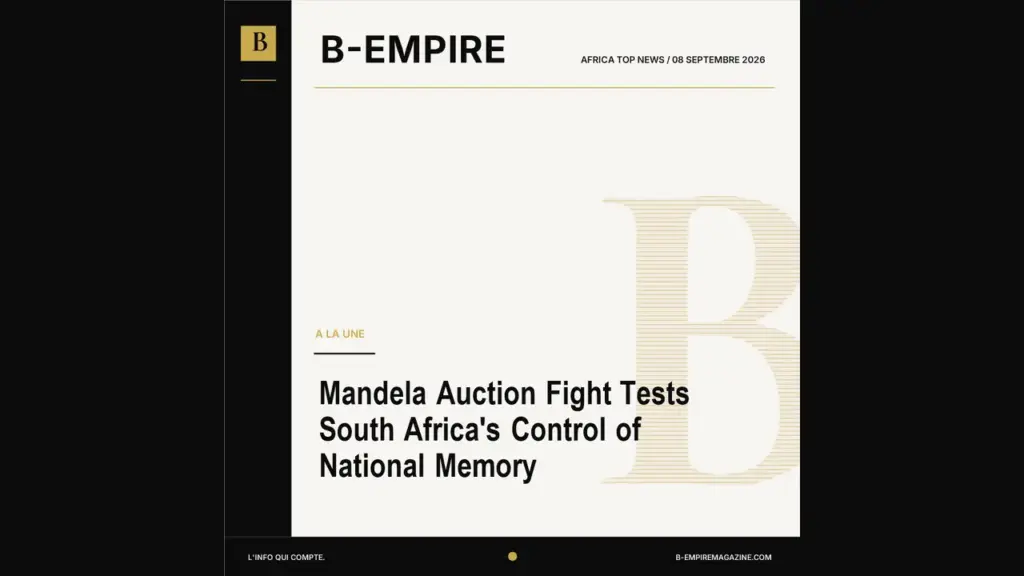 Mandela Auction Fight Tests South Africa’s Control of National Memory