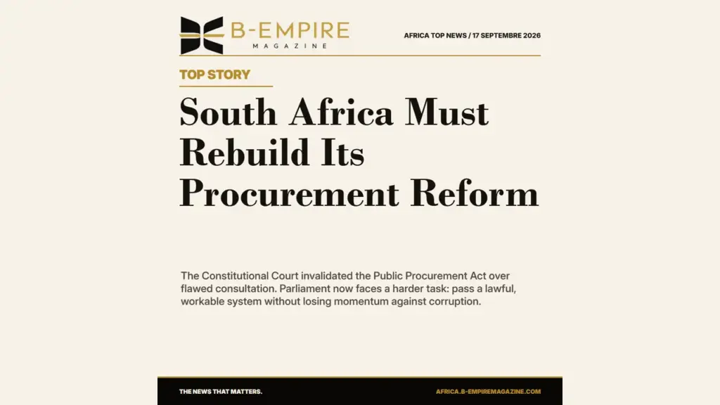 South Africa's Procurement Ruling Resets the Fight Over State Spending