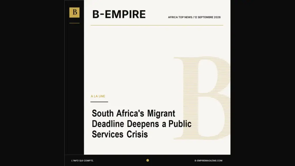 South Africa’s Migrant Deadline Deepens a Public Services Crisis