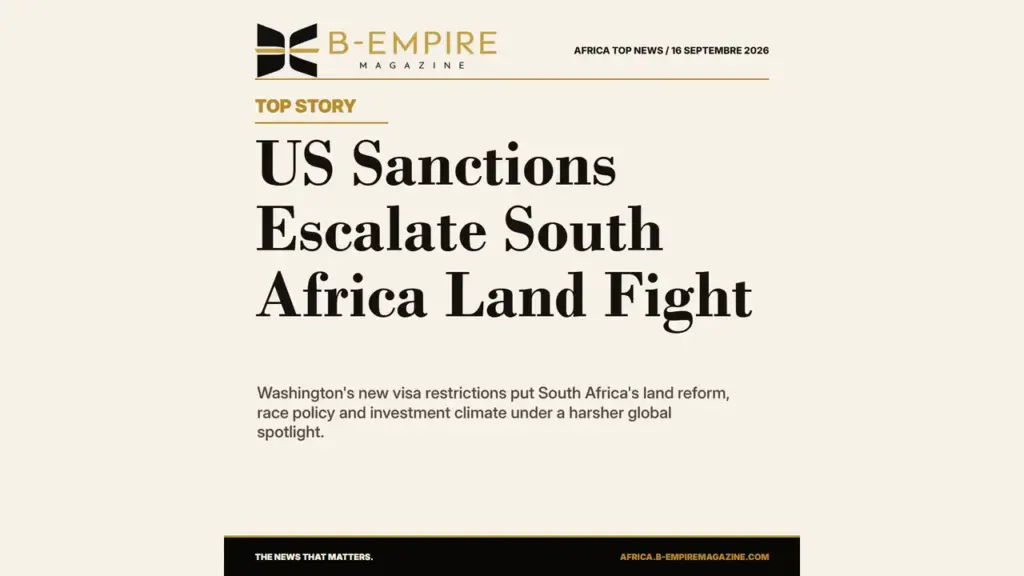 US Sanctions Put South Africa's Land Reform Fight on a Global Stage