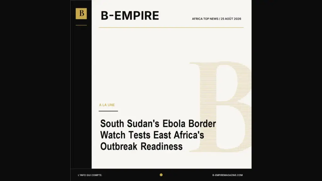 South Sudan’s Ebola Border Watch Tests East Africa’s Outbreak Readiness