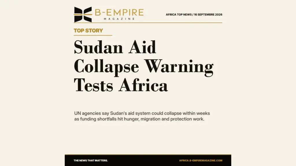 Sudan Aid Collapse Warning Tests Africa's Crisis Response