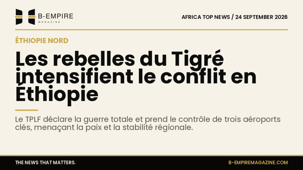 Tigray rebels escalate conflict, seize airports in northern Ethiopia