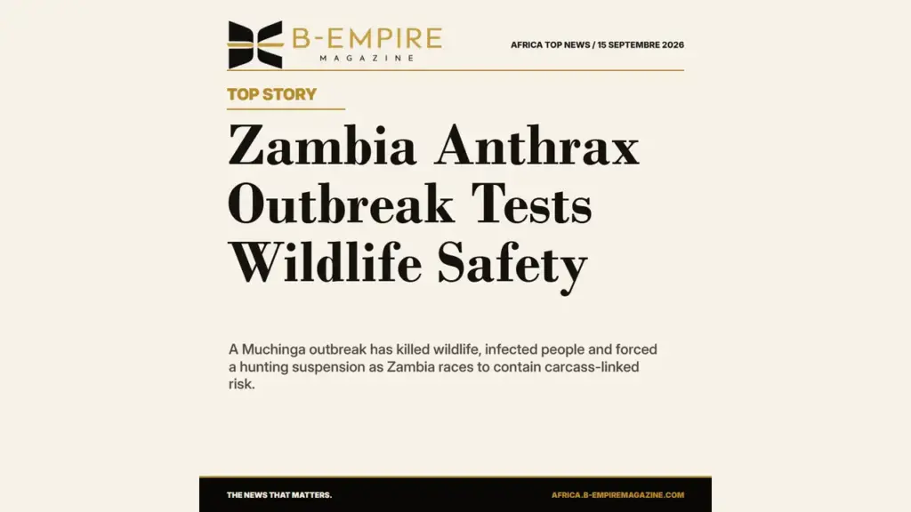 Zambia's Anthrax Outbreak Shows the Cost of Wildlife-to-Human Risk