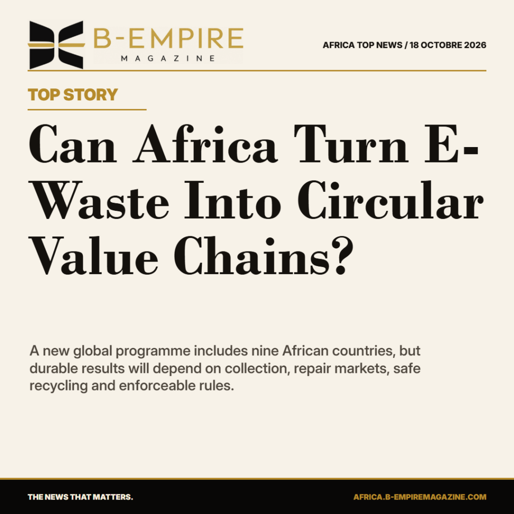 Nine African Countries Join a $60 Million Push to Rethink Electronics