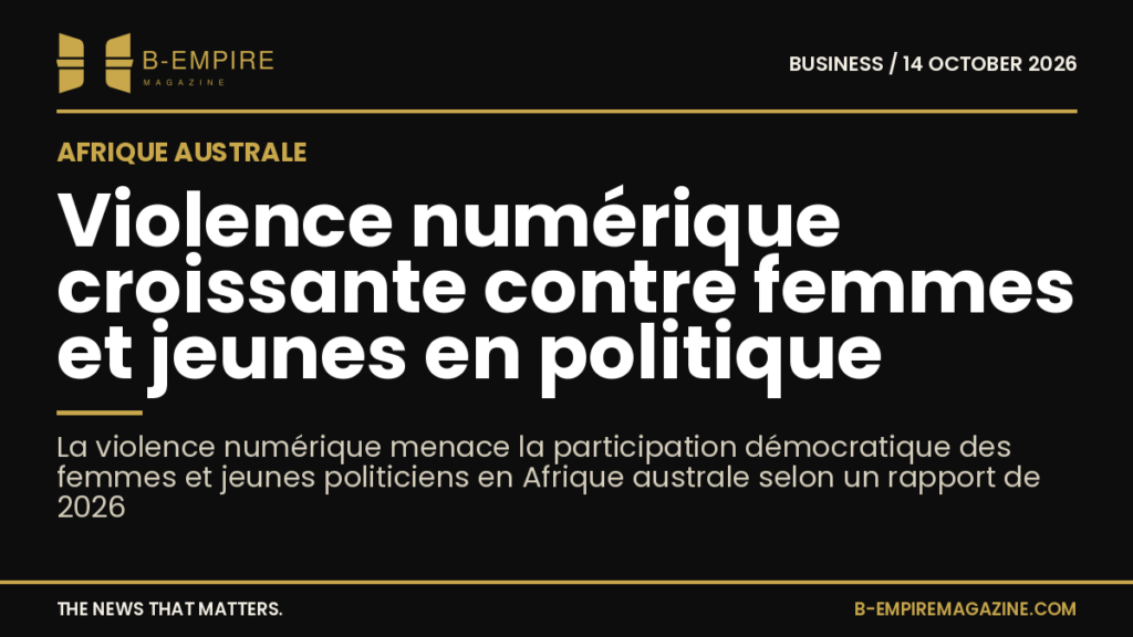 Women and young politicians in Southern Africa face rising digital violence