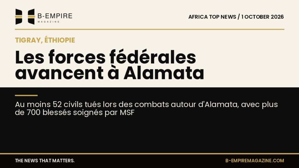 Ethiopian federal forces advance in Tigray amid reports of 52 civilian deaths