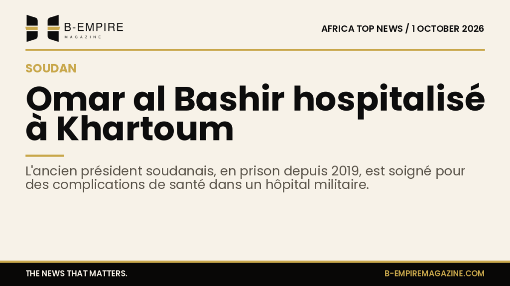 Omar al Bashir Treated for Health Complications in Sudanese Army Hospital