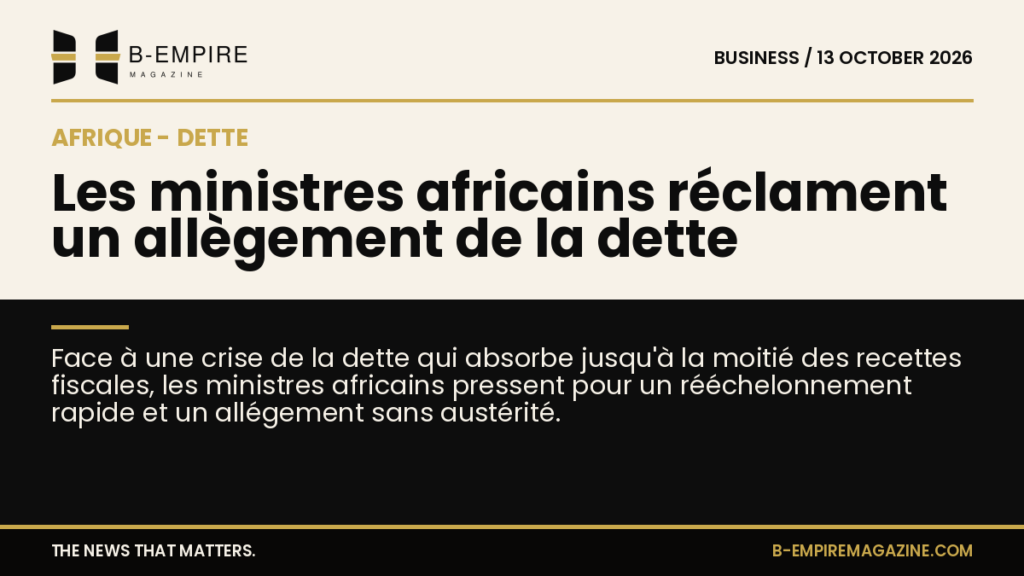 African finance ministers push back as IMF warns on debt and austerity
