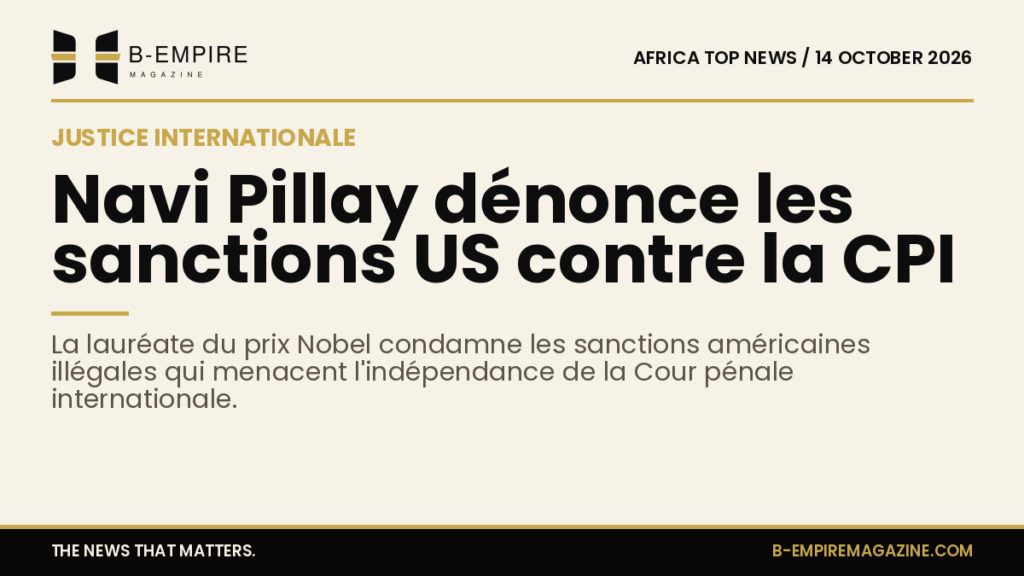 Navi Pillay criticizes US sanctions on International Criminal Court