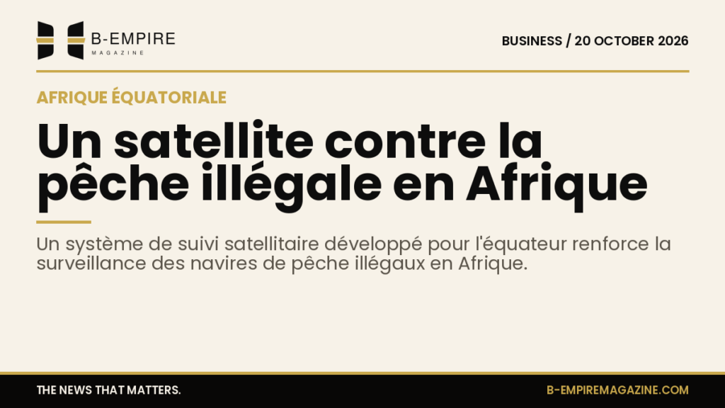 New satellite tracking targets illegal fishing off Africa’s coast