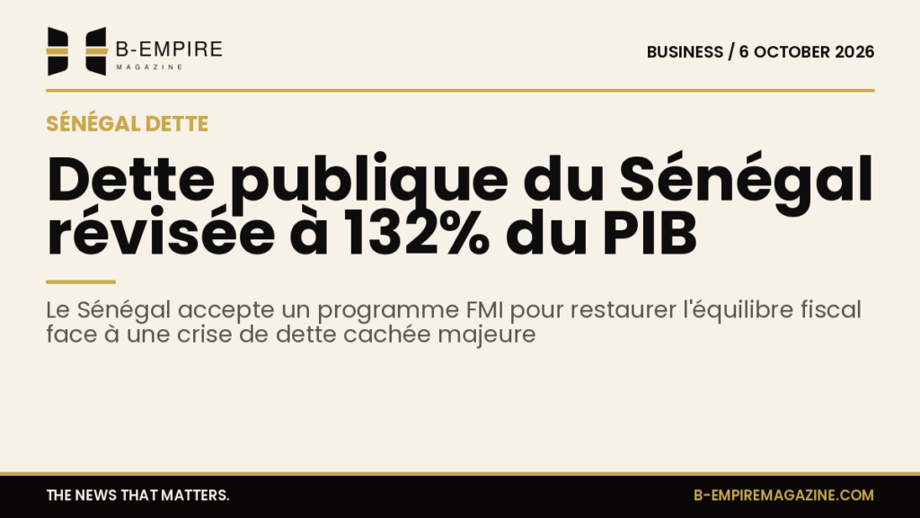 Senegal to accept IMF program amid hidden debt crisis